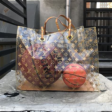 louis vuitton plexiglass bag|louis vuitton plastic bag price.